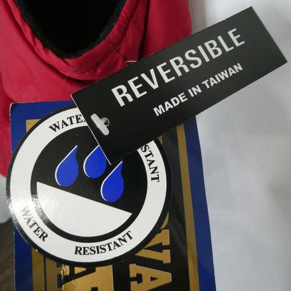 The Ellen Degeneres TV Show Vest Womens XL Red Black Reversible Nylon Fleece - Picture 6 of 10